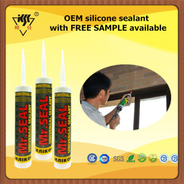 OEM silicone sealant with FREE SAMPLE available