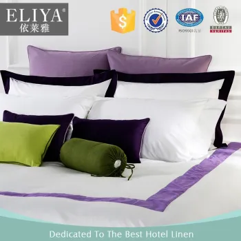 ELIYA 300TC cotton hotel embroidery bedspread