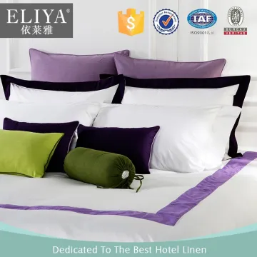 ELIYA 300TC cotton hotel embroidery bedspread