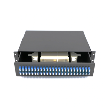 fo patch panel 48 96 port multimode fiber optic patch panel Manufactory