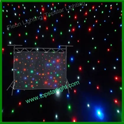 Promotion Price LED Wenning Curtain 2*3m LED Star Cloth Light