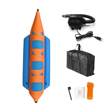 Durable 0.9mm PVC Inflatable Boat with Electric Inflator for Water Play