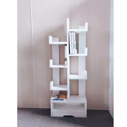 Modern Wood Bookshelf for Living Room and Office Furniture