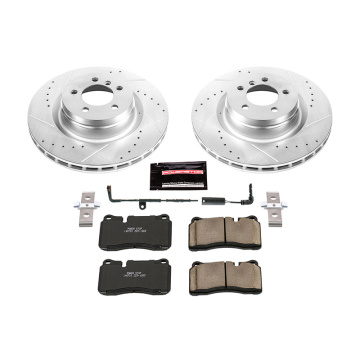 ชุดเบรกหน้า Powerstop และชุดระบบเบรกดิสก์ K5424 สำหรับ Land Rover