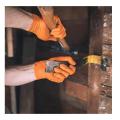 CE Disposable Nitrile Examination Gloves Powder Free Orange