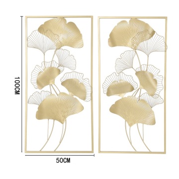 Modern Creative Luxury Leaves Cafe Restaurant Living Room Metal Wall Decor" can be shortened and optimized for a search engine as:

"Modern Luxury Metal Wall Decor Leaves