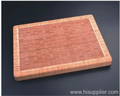 Bamboo Cutting Board End Grain 