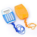 Mini pocket calculator met sleutelhanger