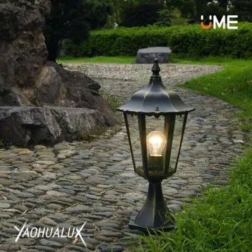 Die-cast Aluminium outdoor Bollards light