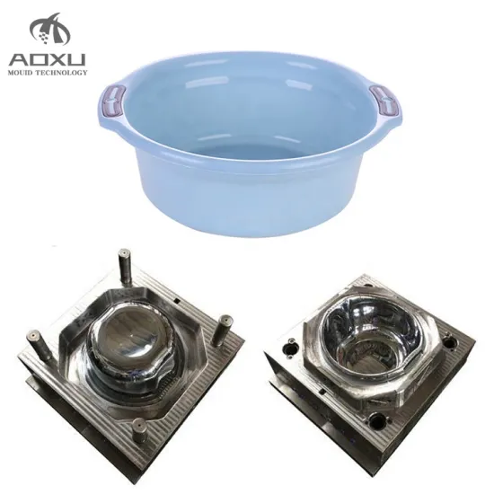 Household Plastic Washbasin Injection Mold
