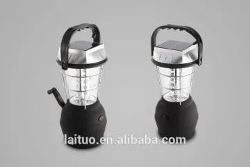 Ningbo yuyao hand generator system led solar lights camping light emergency lights