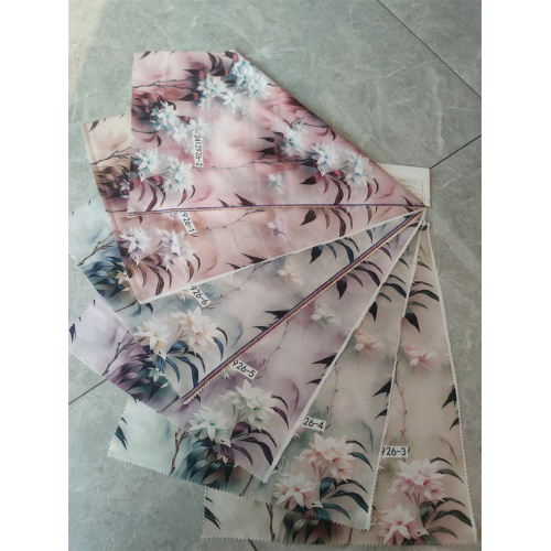 Breathable Low Elasticity Digital Printed Bamboo Fabrics