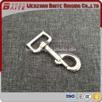 Baite bag hardware luggage accessory zinc alloy eye bolt snap swivel hook with square head