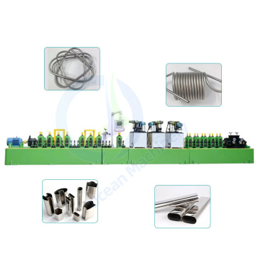 OCEAN High Frequency Automatic ERW Tube Mill for Stainless Steel Rectangular Pipes
