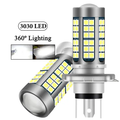3030 LED LIGHT H4 P15D BA20D - Motorcycle Lighting System
