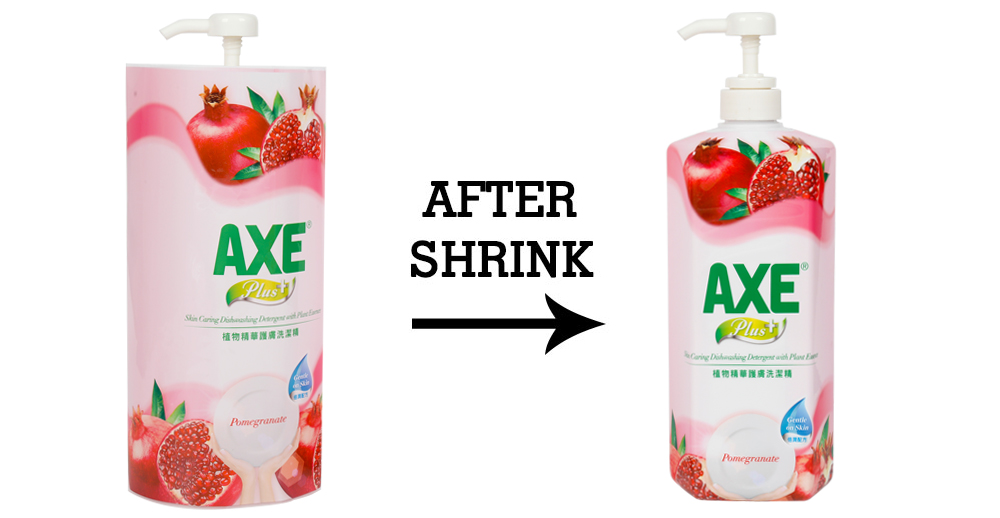 Shampoo Shrink Label Wrap
