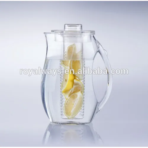 BPA FREE Fruit-Infuser Water Pitcher With Customized logo
