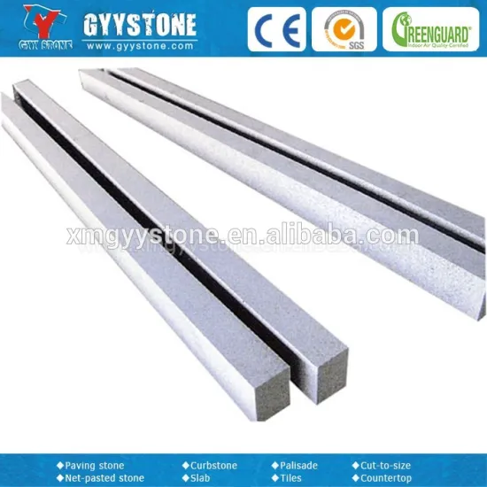 Grey natural natural stone curbing for sale