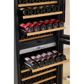 OEM ODM 122 бутылки компрессор Dual Zone Double Douber Wine холодильник