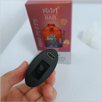 R&amp;M Bar 9000 Puffs Preço de vape descartável