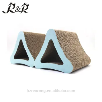 Triangular slope cat scratcher cat toy CS-2006
MORE BENEFITS