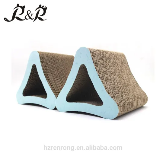 Triangular slope cat scratcher cat toy CS-2006
MORE BENEFITS