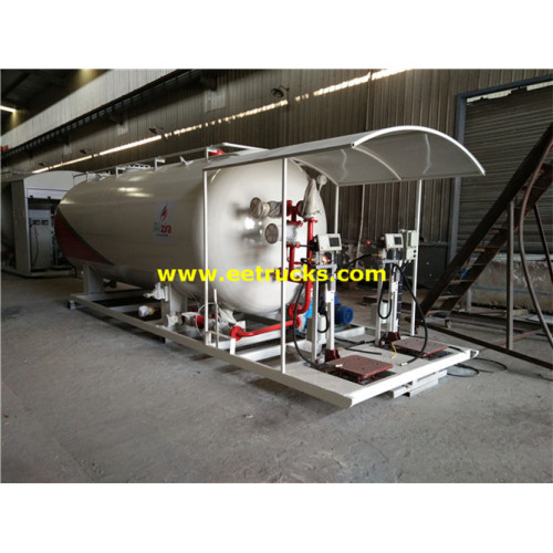 20000L 10ton Skid Mounted Propane Filling Stations