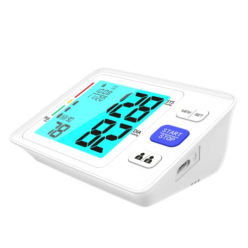  Greater Goods Blood Pressure Monitor - Complete Kit with Wall  Adapter, Track Systolic, Diastolic Blood Pressure, and Pulse, Includes  Premium Comfort Cuff