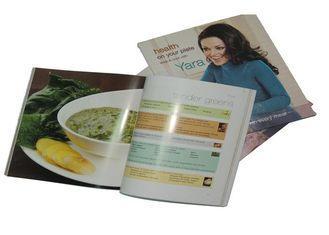 Saddle Stitch Offset Food menu Cook Photo Book Printing Ser