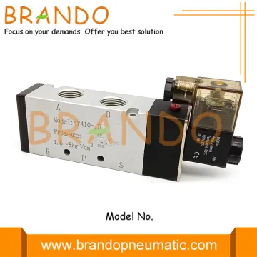 4V410-15 1/2'' 5/2 Way Single Solenoid Pneumatic Valve
