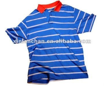 promotional striped polo tshirts
