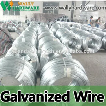 big coil low carbon steel wire hot dipped galvanized steel/iron wire