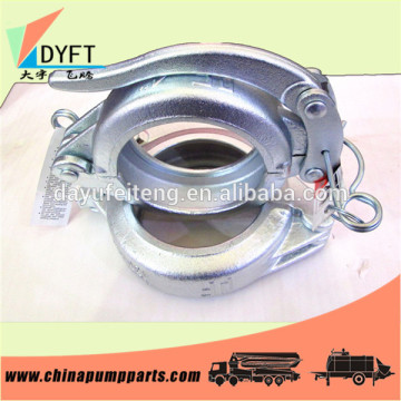 putzmeister customized pump clamp coupling used for concrete pump truck/trailer