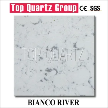 Hot Sales Bianco River Quartz Stone Slabs,Quartz Stone cheap