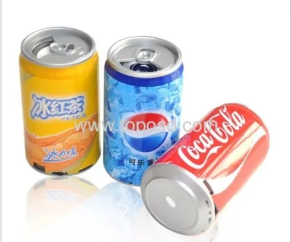 Pepsi Cans Portable Mini Acoustics Card Small Speaker Mp3 Subwoofer Audio Products 
