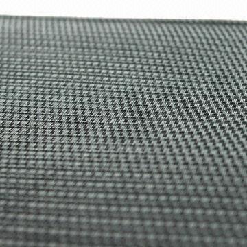 Dark Woven Vinyl Rug