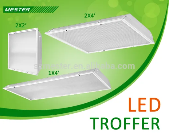 2X4 65W DLC LED TROFFER recessed light Grille grille light retrofit