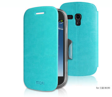 Colorful Mofi Smart Leather Protective Case For Samsung I8190