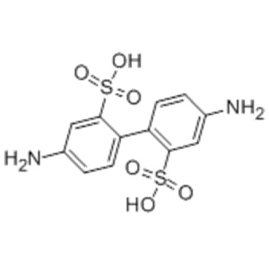 [1,1'-Biphenyl]-2,2'-disulfonicacid, 4,4'-diamino- CAS 117-61-3