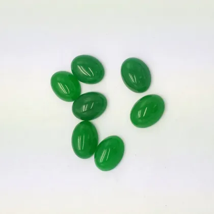 Loose Gemstone Eggs Stone Oval Malay Jade Gemstones