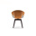 Poltrona Frau Ginger Leather Swivel Arm Chair