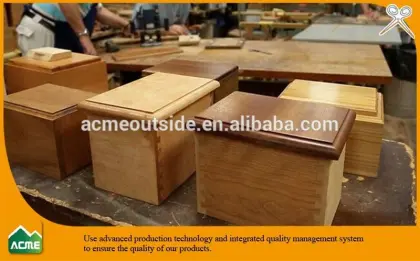good quality oak pet caskets and urns factory