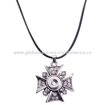 Hot sale noosa chunks leather necklace, 2014
