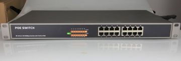 802.3af 10m / 100m Unmanaged Poe Ethernet Switch 16 Port