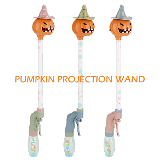 Long Neck Pumpkin Projection Wand