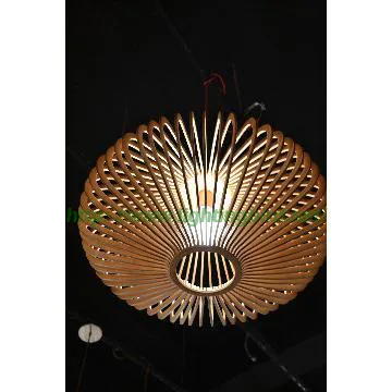 Gorgeous Design Natural Wood Pendant Light