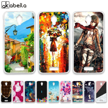 AKABEILA Soft TPU Phone Cases For Lenovo S660 S668T S 660 4.7 inch Covers Nutella Flamingo Tetris Bags Back Silicone Shell Skin