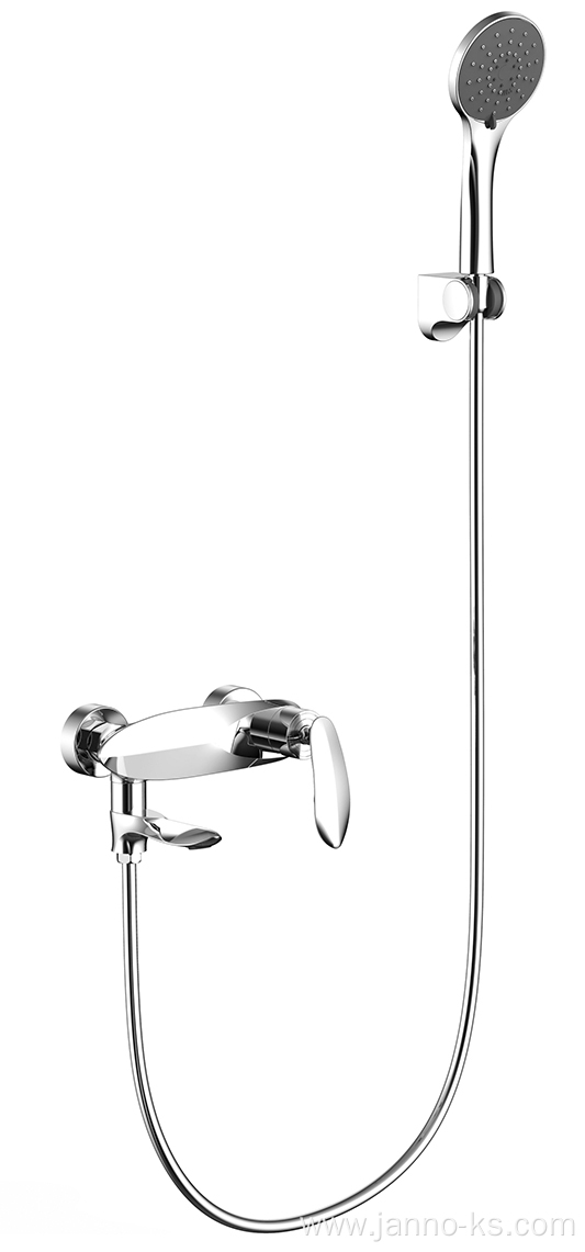 Bathtub Wall-Mounted Mixer Faucet Handheld