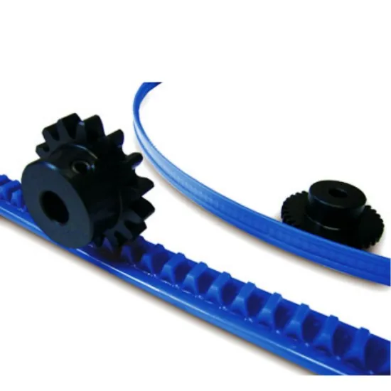 Custom duracon acetal / plastic Molded Flexible gear Racks