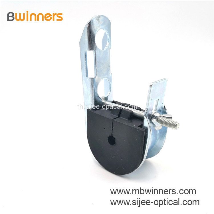FACH-BW-14 ใยแก้วนำแสงที่สามารถปรับลดลงเสาสายลวด ADSS ระงับสะพานเคเบิ้ลหนีบ